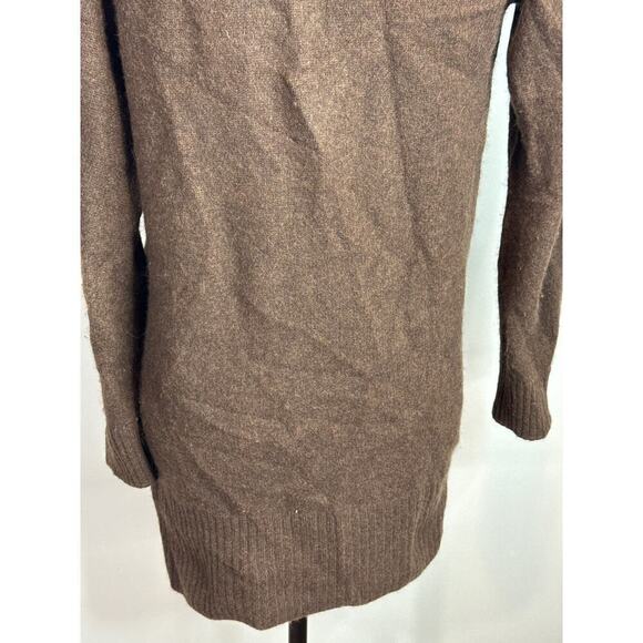 Vince. Heather Brownstone 100% Cashmere Raglan Look  Cardigan Women's XXL - Picture 8 of 11